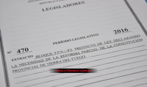 Claves de la reforma constitucional que impulsa el oficialismo en la Legislatura