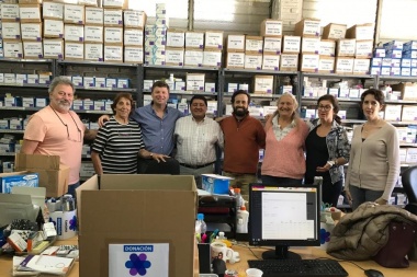 El Municipio firmó un convenio con la Fundación Tzedaká para recibir medicamentos