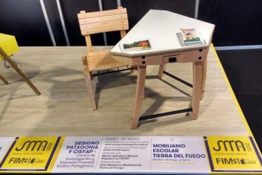 Prototipos de muebles escolares con madera de lenga fueron premiados a nivel nacional