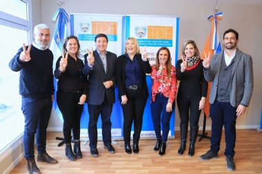 La gobernadora Bertone recibió a ministros de Desarrollo Social de La Pampa, Chaco y Tucumán