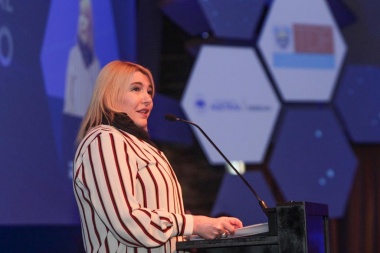 Bertone participó de la apertura del 'II Congreso Internacional de Derecho Tributario'
