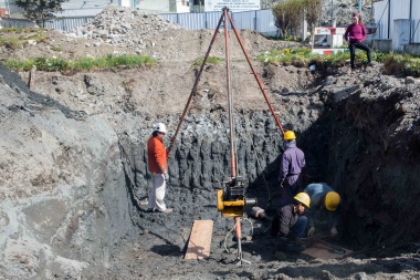 Avanzan las obras de ampliación del Hospital Regional de Ushuaia