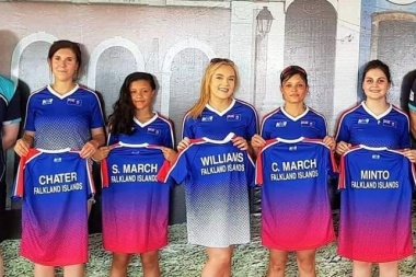 Rechazo argentino a que un equipo de bádminton lleve el nombre de "Falkland Islands"