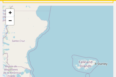Polémica por el mapa del Correo Argentino: figuraban las Malvinas como "Falkland Islands"