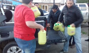 “Casa Patria Grande” realiza colecta por afectados en Comodoro Rivadavia