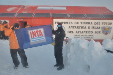 El INTA avanza con la instalación de un sistema hidropónico en la Base Marambio