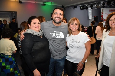 Vuoto participó de un agasajo a mujeres organizado por el Sindicato de Camioneros
