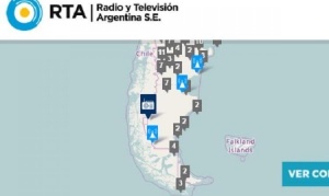 Repudio por mapa de un ente oficial que nombra a Malvinas como "Falkland Islands"