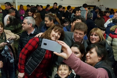 Melella celebró con militantes en Río Grande: "Queremos que Tierra del Fuego cambie"