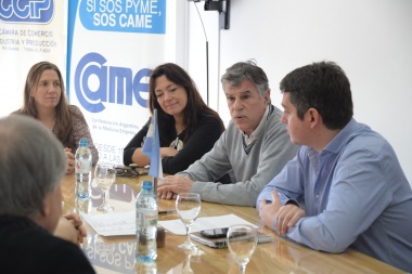 Perez se reunió con la Cámara de Comercio: "Nuestra ciudad necesita rediseñar su área comercial"