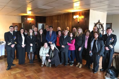 Arcando participó de los actos por la Independencia chilena en Puerto Williams