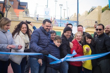 "El objetivo era poner en valor la zona": Vuoto inauguró la nueva escalera de la calle Rosas
