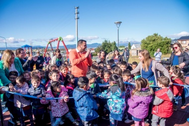 Vuoto inauguró el 'Paseo de los Niños': "En toda la ciudad vemos un antes y un después", dijo