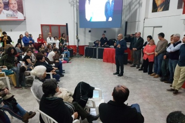 "A Tierra del Fuego se la saca adelante entre todos, no uno solo”, dijo 'Pipo' Rodríguez