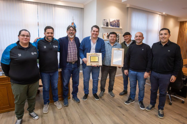 Perez recibió al Automóvil Club Río Grande por la 50° edición del Gran Premio de la Hermandad