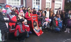 Ushuaia se sumó a la “teteada” que se realizó en todo el país