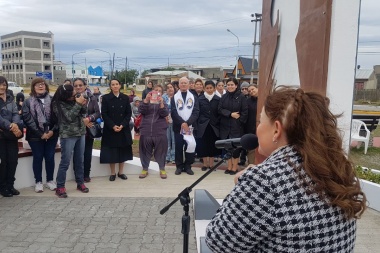 Se inauguró Plazoleta de “La divina Misericordia” en el AGP