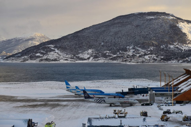 Tierra del Fuego sumará más de 60 vuelos semanales durante la temporada de invierno