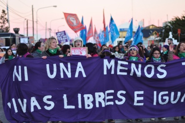 #NiUnaMenos en Río Grande: "Hoy marchamos contra todos los tipos de violencias"
