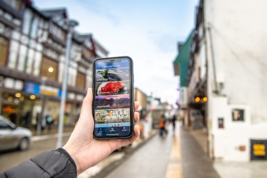 Ya funciona la app para celulares con información y promociones para turistas en Ushuaia