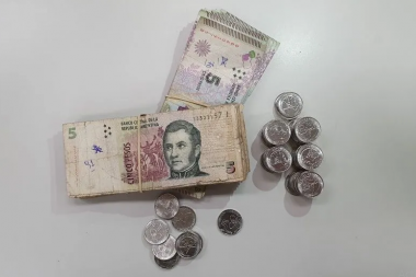 Billetes de cinco pesos: desde este jueves se pueden cambiar en los bancos