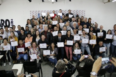 Cien fueguinos se recibieron de la Diplomatura en Gestión del Deporte dictada por la UNTDF