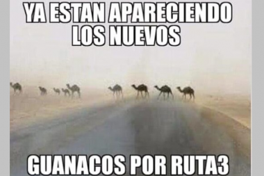 El polvo y el viento provocaron una ola de memes en las redes sociales
