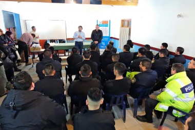 Concluyó capacitación a efectivos de la Comisaría Cuarta de la Margen Sur