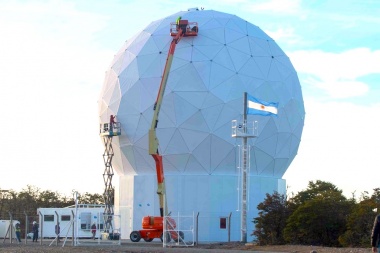 Inauguran hoy una estación de control espacial en Tolhuin