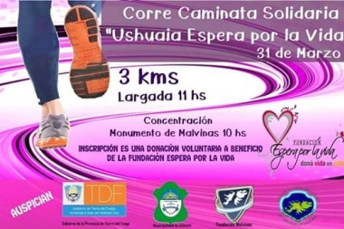 "Corre caminata solidaria" busca concientizar sobre la donación de médula ósea