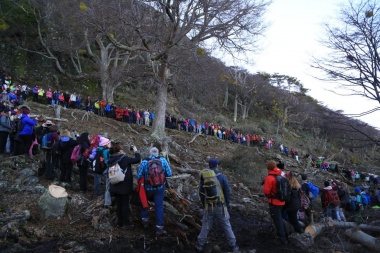Corredor del Beagle: más de 350 personas realizaron un 'abrazo simbólico' en Estancia Túnel