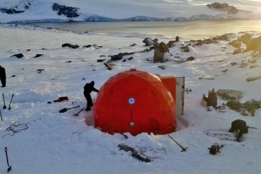 Crearon un domo para climas extremos y lo probaron en la Antártida
