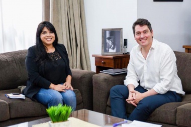 Duré y Perez coincidieron en una agenda de trabajo conjunto para Río Grande