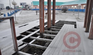 El Campanario de la Escuela 2, un riesgo para los chicos