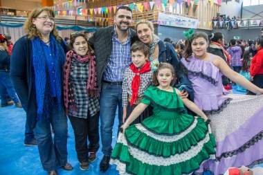 Ushuaia: Vuoto compartió el cierre de las Colonias de Invierno