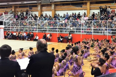 Más de 200 gimnastas de toda la provincia participaron del torneo de gimnasia rítmica