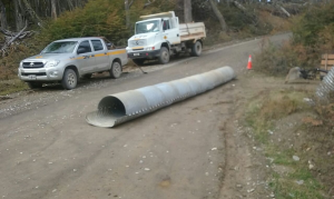 Vialidad realiza reparaciones en la ruta provincial 119