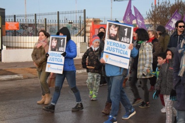 Manifestantes marcharon en Río Grande a un año de la muerte de Santiago Maldonado