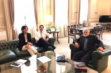 Souto y Carrasco se reunieron con el Ministro de Educación de la Nación