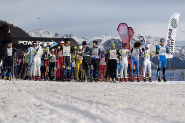 El Ushuaia Loppet reunió el sábado a 100 esquiadores de 18 países
