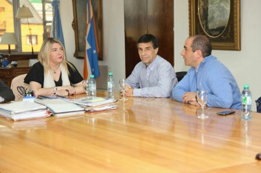 Gobierno y el FFFIR acordaron la construcción de nueva planta de efluentes en Margen Sur