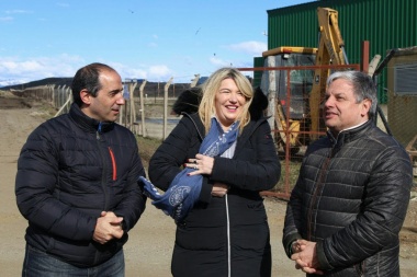 Destacan avances de obra de la planta de tratamiento de efluentes "Arroyo Grande"