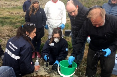 Contaminación cloacal en Río Grande: Se inspeccionó la planta y se tomaron muestras