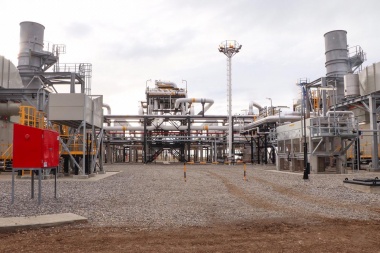 Total Austral logró récord de producción de 22,8 millones de metros cúbicos diarios de gas
