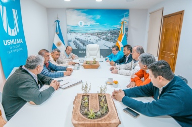 Buscan avanzar en el reordenamiento de vehículos de pasajeros en el puerto de Ushuaia