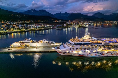Por la temporada de cruceros ya arribaron más de 92.700 personas al puerto de Ushuaia