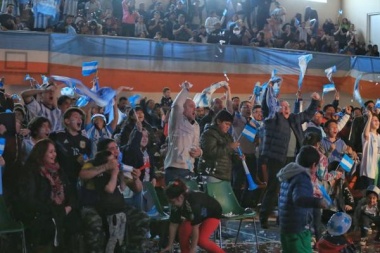 Río Grande fue punto de aliento en el debut de Argentina en Rusia