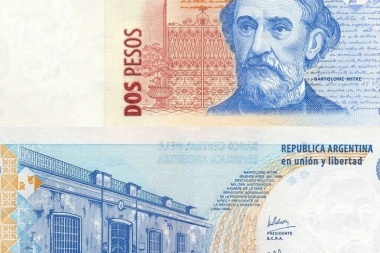 El billete de 2 pesos saldrá de circulación y será reemplazado