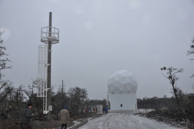 Nueva Estación Terrena: "Con estas antenas Tierra del Fuego es parte de la actividad aeroespacial"
