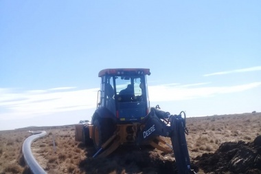 Destacan avances en la obra del acueducto en la zona de las lagunas Seca y Los Cisnes